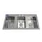 Amgood Stainless Steel Utility Sink-3 Compartment Sink  10 in. x 14 in. x 10 in. Bowl. No Faucet SINK DIS-101410-3 - NO FAUCET - alternate 3